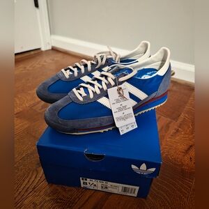 adidas Blue and Gray Athletic Shoes